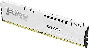 Kingston Fury Beast White 32gb 5600mt/S cl36 ddr5 Expo Dimm - Overclocking - Amd Expo - kf556c36bwe-32