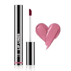 Lip Stain Long Lasting & Waterproof Lip Liner, Non-Stick Cup Highly Pigmented Natural Finish, Lip Gloss For All-Day Color Hold (Mauve)