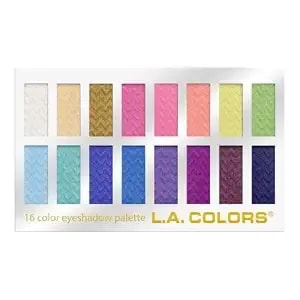 L.A. Colors 16 Color Eyeshadow Palette, Haute c74202tag