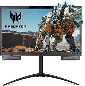 Acer Predator Spatiallabs View 27 psv27-2 27" Ultra Hd Stereoscopic 3d Gaming Display - Eye Tracking - Real-Time Rendering - Ai Technologies I Amd Freesync Premium (G-Sync Compatible) - 160hz