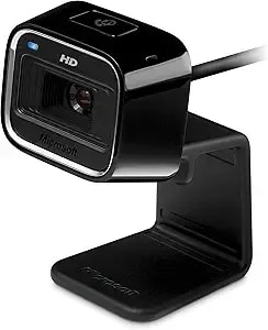 Microsoft Lifecam Hd-5000 720p Hd Webcam - Black
