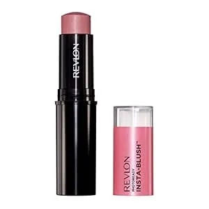 Revlon Photoready Insta-Blush Stick For Cheeks, Face Makeup With Cream To Powder Formula, High Impact Color, Moisturizing, Berry Kiss 320, 1.15 Oz