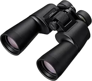 Nikon Action 7x50 Binocular - Multilayer-Coated Nikon Optics, Bright 50mm Objective Lenses, 7x Power, Turn-And-Slide Adjustable Eyecups And Tripod-Ready Porro-Prism Design