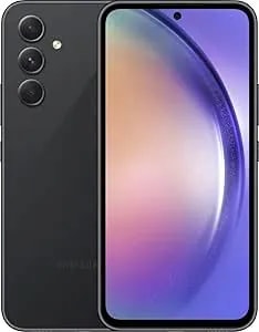 Samsung Galaxy A54 5G + 4G LTE (128GB + 8GB) Unlocked Dual Sim (Only T-Mobile/Mint/Metro USA Market) 1 Year Latin America 6.4" 120Hz 50MP Triple Cam + 25W Charger Awesome Graphite (SM-A546M) (Renewed)