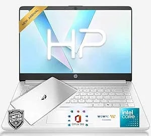 Hp Ultrabook Laptop With Copilot Ai • Latest Intel 4-Core n150 Cpu(Beat i3) • Microsoft Office 365 Included • 8gb Ram • 128gb Ssd + 1tb Cloud Storage • Windows 11 • Thin & Portable
