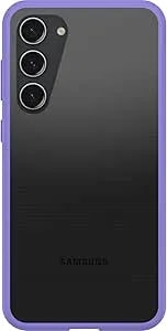 Otterbox Galaxy S23+ Prefix Series Case - Purplexing (Clear/Purple), Ultra-Thin, Pocket-Friendly, Raised Edges Protect Camera & Screen, Wireless Charging Compatible