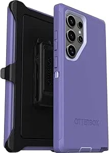 Otterbox Samsung Galaxy s24 Ultra Defender Series Case - Mounatin Majesty (Purple), Rugged & Durable, With Port Protection, Includes Holster Clip Kickstand