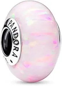 Pandora Moments Charm 791691c03 Pink Opal