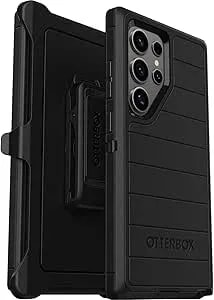 Otterbox Samsung Galaxy s24 Ultra Defender Series Pro Case - Black, Rugged & Durable, With Port Protection, Includes Holster Clip Kickstand