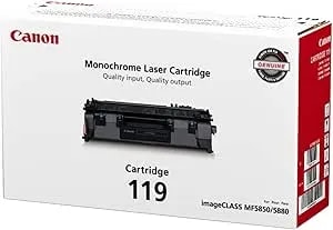 Canon Crg-119 Black Toner Cartridge (3479b001aa)