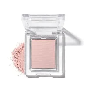Matte Light Pink Single Eye Shadow Palette, Neutral Eye Shadow For Women - Eye Brightener Eyeshadow Primers, Monochrome Natural High Pigment Mini Eyeshadow, Sombras Para Ojos, Daily Natural Eye Makeup