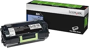 Lexmark 52D1000 Return Program Toner, Black