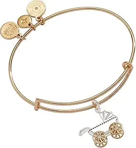 Alex And Ani Baby Carriage Bangle