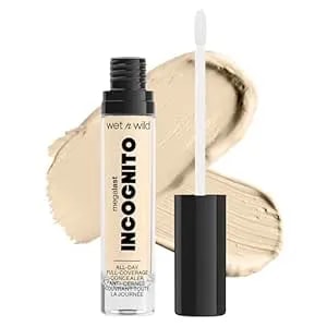 Wet N Wild Mega Last Incognito Allday Full Coverage Concealer, Fair, 0.18 Ounce