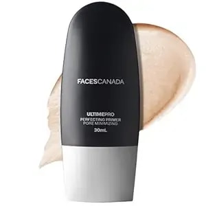 Facescanada Ultime Pro Perfecting Face Primer - Lightweight & Pore Minimizing - Makes Makeup Long Lasting - Oil Free Matte Primer - 1.01 Fl Oz (30ml)