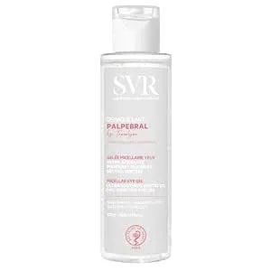 Svr - Palpebral Eye Make Up Remover Gel - For Sensitive, Dry, Allergy Eyes - Enriched With Niacinamide - Suitable For Contact Lens Wearers - Hypoallergenic - Tested Under Dermatologically -125ml