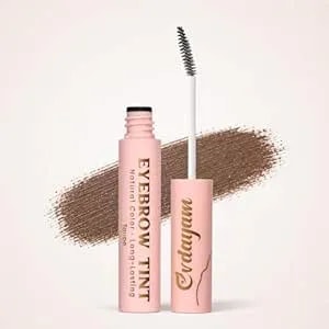 Eyebrow Tint – Waterproof Tinted Brow Gel For Natural Definition & Long-Lasting Color, Smudge-Proof Eyebrow Makeup With Gray Hair Support, Vegan & Cruelty-Free (Taupe)