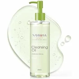 Collagen Cleansing Oil For Face- Deep Pore Waterproof Makeup Remover Oil - Gentle Oil Cleanser For Face Pores & Blackheads - Hydrating Facial Cleansing Oil For All Skin Types- Korean Skincare 200ml