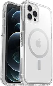 Otterbox Symmetry Case With Magsafe For Iphone 12 & Iphone 12 Pro (Only) Non-Retail Packaging - Clear