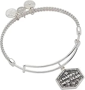 Alex And Ani Happy New Year Glitter Bangle