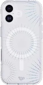 tech21 Evosparkle Case For Iphone 17 – Lunar - Slim Protective Case - Impact Protection - Magsafe Compatible