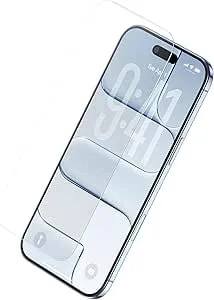 Belkin Screenforce Ultraglass 2 Screen Protector For Iphone Air, 25x Stronger Glass, Scratch-Resistant & Impact Protection, Easy Align Tray For Bubble-Free Application, Made With Recycled Glass