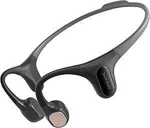 Dreame Aqua Plus Bone Conduction Headphones, Open-Ear Headphones, ip68 Waterproof Swimming Earbuds, Bluetooth 5.2 & mp3 Dual Mode, 32gb Storage, Secure Fit For Swimming, Gym And Running, Black
