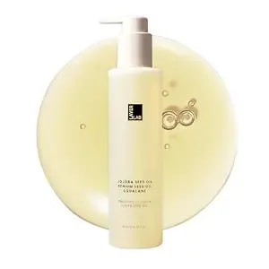 Layerlab Enriched 10 Serum Cleansing Oil 200ml, 6.76 Fl Oz (Updated Version), Jojoba Seed Oil, Echium Seed Oil, Squalane, Korean Cleansing Oil