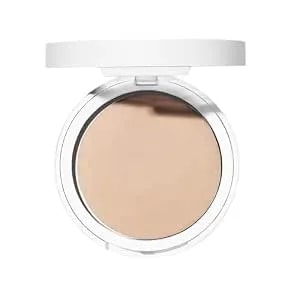 Well People Bio Powder Foundation, Lightweight & Hydrating Foundation For Perfecting & Smoothing Skin, Semi-Matte Finish, Vegan & Cruelty-Free, 2w