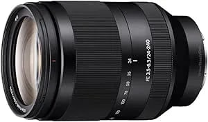 Sony sel24240 Fe 24-240mm F/3.5-6.3 Oss Zoom Lens For Mirrorless Cameras (Renewed)