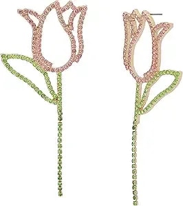 Betsey Johnson Jewelry Women'S Spring Chick Tulip Statement Earrings