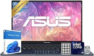 ASUS Vivobook 14 FHD Laptop - Intel Core i3 Processor, Up To 4.5GHz - Win 11 - 12GB DDR4 RAM - 1TB Storage (512GB Pcie SSD + 500GB External) - HDMI - Numberpad - Portable For Work, Study & Travel