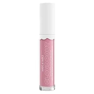 Wet N Wild Liquid Lipstick Cloud Pout Marshmallow, Light Pink Cloud Chaser - Matte Lip Cream Mousse - Argan Oil - Vitamin E (Pack Of 1)