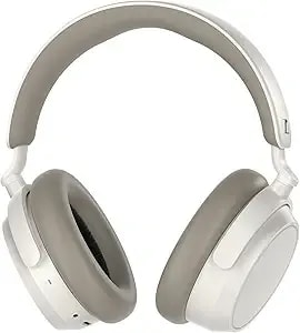 Sennheiser Accentum Plus Wireless Bluetooth Noise Cancelling Headphones - Quick-Charge Feature, Up To 50hr Playtime, Adaptive Hybrid Anc, For Traveling, School & Work, White