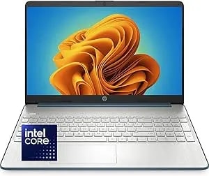 Hp 15.6" Hd Laptop • Intel 4-Core Processor • 128gb Pcie Ssd • Intel Integrated • Fast Charge • 7.5h Battery • Sd Card Reader • Wi-Fi 6 • Win 11 • For Multitasking Work & Study
