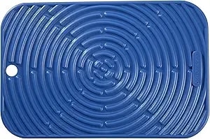 Le Creuset Silicone Rectangular Cool Tool, Cobalt