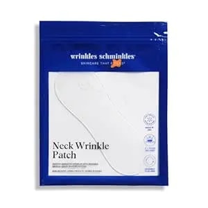 Wrinkles Schminkles Neck Wrinkle Patch - Reusable Silicone Smoothing Pads, Sensitively Formulated Wrinkle Patches. Reduce Wrinkles - Innovative Wrinkle Treatment - Targeting Neck Wrinkles (1 Pack)