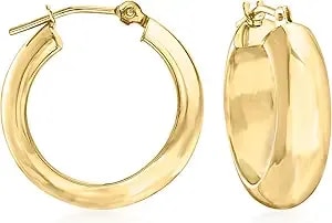 Ross-Simons 14kt Yellow Gold Small Hoop Earrings