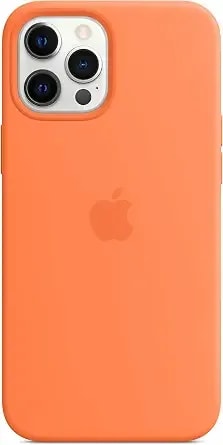 Apple Iphone 12 Pro Max Silicone Case With Magsafe - Kumquat
