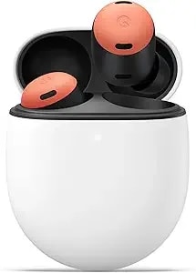 Google Pixel Buds Pro - Noise Canceling Earbuds - Up To 31 Hour Battery Life With Charging Case - Bluetooth Headphones - Compatible With Android - Coral