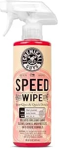 Chemical Guys, Speed Wipe Quick Detailer Spray, High Gloss Shine, 16 Oz - Spray-And-Wipe Detailer Adds Instant Streak-Free Gloss On Paint, Glass, Wheels And Trim Between Full Washes