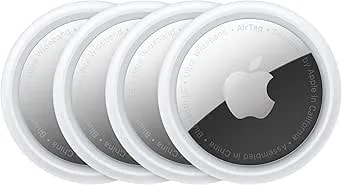 Apple Airtag (1st Generation) - 4 Pack. Keep Track Of And Find Your Keys, Wallet, Luggage, Backpack, And More. Simple One-Tap Set Up With Iphone Or Ipad, Bluetooth