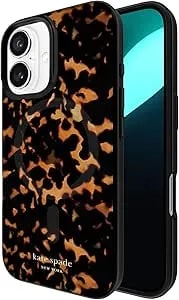 Kate Spade New York Iphone 16 Case - Compatible With Magsafe - Designer Phone Case - Tortoise