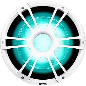 Garmin Fusion Signature Series 3, SG-SL122SPW Sports White 12" Marine Subwoofer, A Garmin Brand