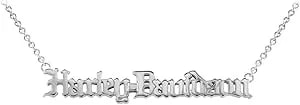 Harley-Davidson Women'S H-D Old English Script Chain Necklace, Silver hdn0422