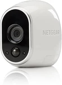 Arlo - Add-On Camera With Motion Detection - Night Vision, Indoor/Outdoor, Hd Video, Wall Mount - Cloud Storage Included - Works With Arlo Base Station (vmc3030), White