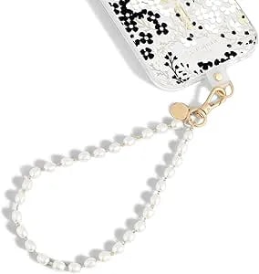 Kate Spade New York Phone Charm - Detachable Cell Phone Lanyard - Sea Pearl