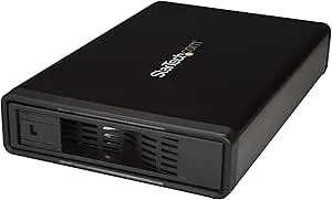 Startech.Com 3.5" External SATA Hard Drive Enclosure - Trayless Esata / USB 3.0 Hard Drive Enclosure With UASP (S351BMU33ET)