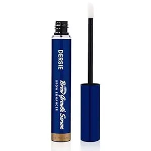 Dersie Eyebrow Growth Serum: Brow Enhancing Serum Infused With Peptide Complex, Biotin & Arginine For Fuller, Stronger, Thicker Brows – Nourishes And Strengthens Dry, Sparse, Or Thinning Brows (5 Ml)