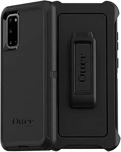 Otterbox Defender Series Screenless Edition Case For Samsung Galaxy s20 & s20 5g (Only) - Holster Clip Included - Non-Retail Packaging - Black